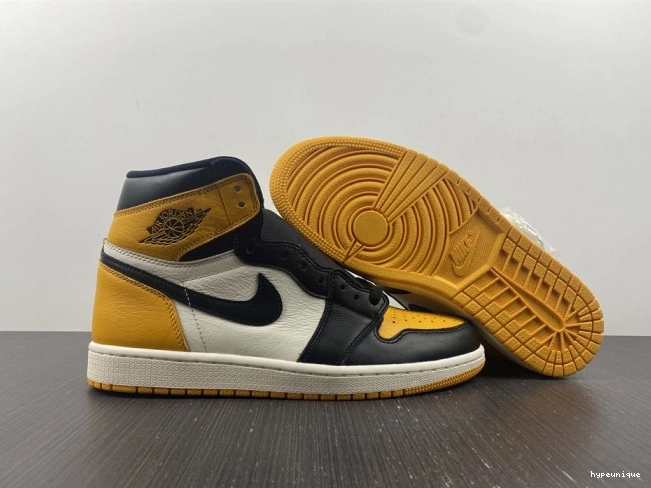 HYPE Jordan 555088-711 Toe OG Yellow High 1 Air 0728